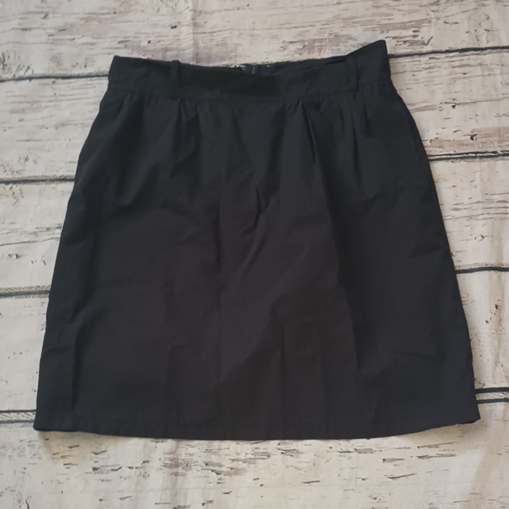 Piko 1988 Black Cotton A line Skirt L